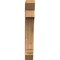Ekena Millwork Imperial Slat Rough Sawn Bracket, Western Red Cedar, 4"W x 20"D x 28"H BKT04X20X28IMP06RWR - alternate 2